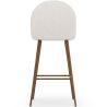 Kruk bekleed met Bouclé stof - Scandinavisch ontwerp - Evelyne image 7