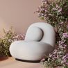 Bouclé stoffen fauteuil - Larry image 7