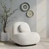 Bouclé stoffen fauteuil - Larry image 7