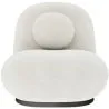 Bouclé stoffen fauteuil - Larry image 7