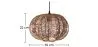 Rotan plafondlamp - Hanglamp Boho Bali Design - Pya image 7