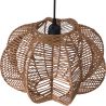 Rotan plafondlamp - Hanglamp Boho Bali Design - Pya image 7