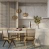 Rotan plafondlamp - Hanglamp Boho Bali Design - Pya image 7