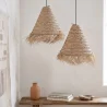 Esparto Plafondlamp - Hanglamp Design Boho Bali - Pitse image 7