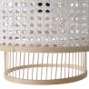 Rotan plafondlamp - Hanglamp Boho Bali Design - Yei image 7