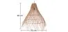 Rotan plafondlamp - Hanglamp Design Boho Bali - Trui image 7