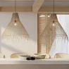 Rotan plafondlamp - Hanglamp Design Boho Bali - Trui image 7