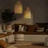 Rotan plafondlamp - Hanglamp Design Boho Bali - Fai image 7