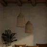 Rotan plafondlamp - Hanglamp Design Boho Bali - Fai image 7