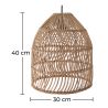 Rotan plafondlamp - Hanglamp Design Boho Bali - Dinah image 7