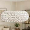 Plafondlamp - Hanglamp - Kristallen Ballen - 35 cm - Savoni image 7
