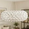 Plafondlamp - Hanglamp - Kristallen Ballen - 35 cm - Savoni image 7