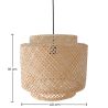 Bamboe Plafondlamp - Hanglamp - Boho Bali Design - Hya image 7
