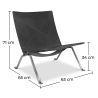 Silla de Salón - Silla de Diseño - Cuero - Buyo image 7