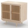 Naturel houten buffetkast - Boho Bali Design - 2 deuren - Treys image 7