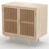 Naturel houten buffetkast - Boho Bali Design - 2 deuren - Treys image 7