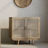 Naturel houten buffetkast - Boho Bali Design - 2 deuren - Treys image 7