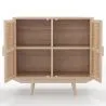 Naturel houten buffetkast - Boho Bali Design - 2 deuren - Treys image 7