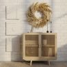 Naturel houten buffetkast - Boho Bali Design - 2 deuren - Treys image 7