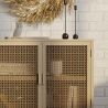 Naturel houten buffetkast - Boho Bali Design - 2 deuren - Treys image 7