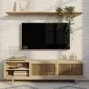 Houten TV-meubel - Natuurlijk Hout - Boho Bali Design - Treys image 7
