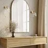 Lamp Wandlamp - Goud Metaal en Kristal - Sabela image 7