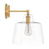 Lamp Wandlamp - Goud Metaal en Kristal - Sabela image 7
