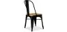 Eetkamerstoel - Industrieel ontwerp - Hout & Staal - Stylix image 7
