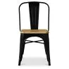Eetkamerstoel - Industrieel ontwerp - Hout & Staal - Stylix image 7
