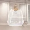 Plafondlamp - Hanglamp - Kristal en Metaal - Amaia image 7
