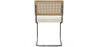 Silla de Comedor - Tapizado en Tela Bouclé - Madera y Ratán - Birey image 7