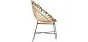 Ronde stoel voor buiten van synthetisch rotan - Boho Bali-ontwerp - Elsa image 7