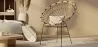 Ronde stoel voor buiten van synthetisch rotan - Boho Bali-ontwerp - Elsa image 7