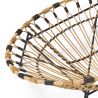 Ronde stoel voor buiten van synthetisch rotan - Boho Bali-ontwerp - Elsa image 7
