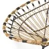 Ronde stoel voor buiten van synthetisch rotan - Boho Bali-ontwerp - Elsa image 7