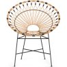 Ronde stoel voor buiten van synthetisch rotan - Boho Bali-ontwerp - Elsa image 7