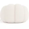 Beklede Fauteuil met Ottoman - Wit Boucle - Rubi image 7