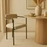Velours Beklede Eetkamerstoel - Garne image 7