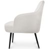 Gestoffeerde Fauteuil - Witte Bouclé - Hyra image 7