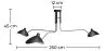 Plafondlamp - Flexo Lamp - 3 armen - George image 7