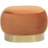 Pouf - Velours en Metaal - Luxe image 7