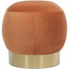Pouf - Velours en Metaal - Luxe image 7