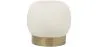 Pouf Luxe Huis Voetensteun - Wit Boucle - Luxe image 7