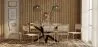 Pakket Industrieel Design Houten Eettafel (200cm) & 8 Rotan Eetkamerstoelen - Bruna image 7
