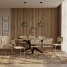 Pakket Industrieel Design Houten Eettafel (200cm) & 8 Rotan Eetkamerstoelen - Bruna image 7