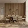 Pakket Industrieel Design Houten Eettafel (200cm) & 8 Rotan Eetkamerstoelen - Bruna image 7