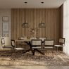 Pakket Industrieel Design Houten Eettafel (200cm) & 8 Rotan Eetkamerstoelen - Bastral image 7