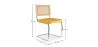 Pack Industrial Design houten eettafel (200cm) & 8 rotan eetkamerstoelen - bekleed met fluweel - Martha image 7