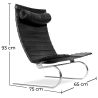 Sillón de Cuero - Tumbona de Diseño - Bloy image 7