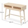 Bureau - Halconsole - Hout Boho Bali - Yanpai image 7